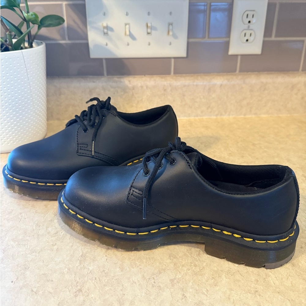 Dr. Martens Black Combat Boots